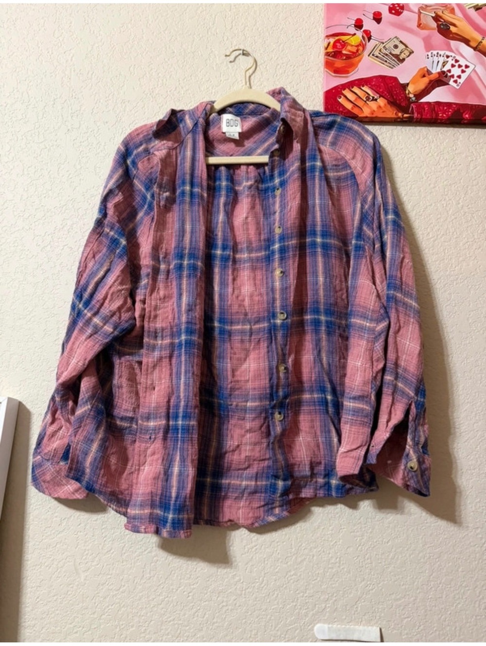 BDG flannel top